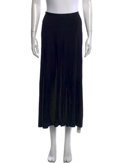 Pre-owned Vince Long Skirt In Black