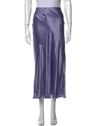 Pre-owned Vince Long Skirt W/ Tags In Purple