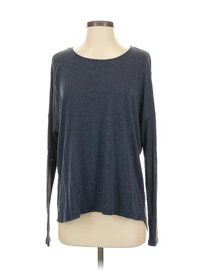 Pre-owned Vince Long Sleeve T-shirt In Gray