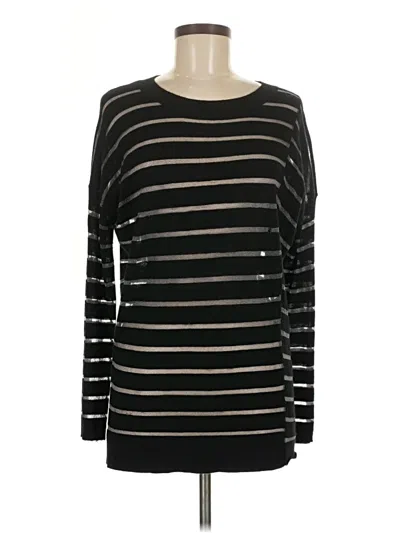 Pre-owned Vince Long Sleeve T-shirt In Black