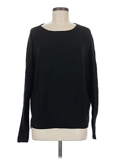 Pre-owned Vince Long Sleeve T-shirt In Black