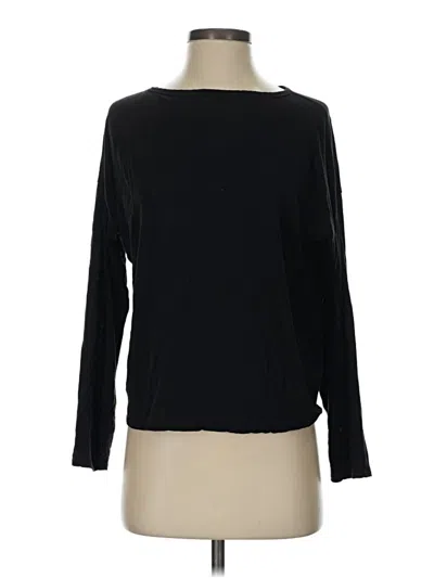 Pre-owned Vince Long Sleeve T-shirt In Black