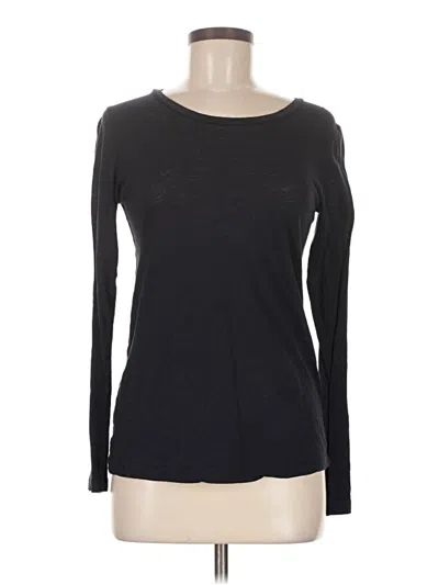 Pre-owned Vince Long Sleeve T-shirt In Black