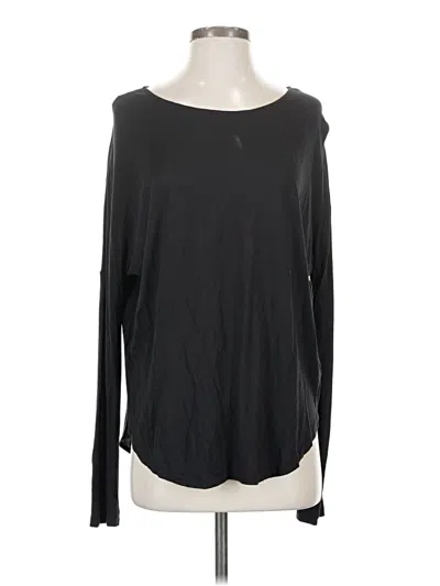 Pre-owned Vince Long Sleeve T-shirt In Black