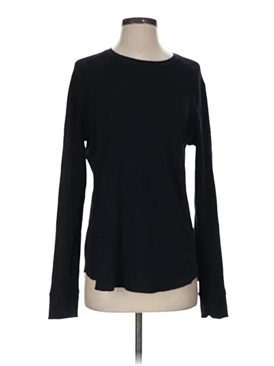 Pre-owned Vince Long Sleeve T-shirt In Black