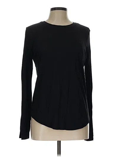 Pre-owned Vince Long Sleeve T-shirt In Black