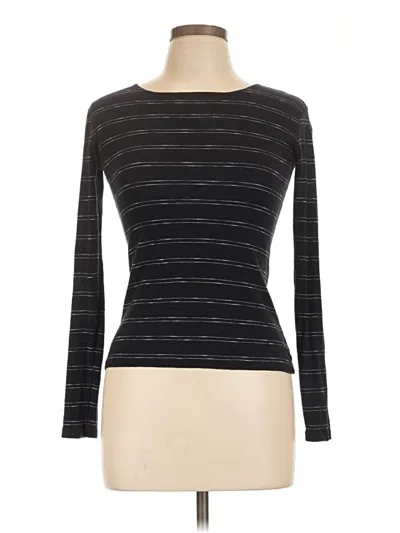 Pre-owned Vince Long Sleeve T-shirt In Black