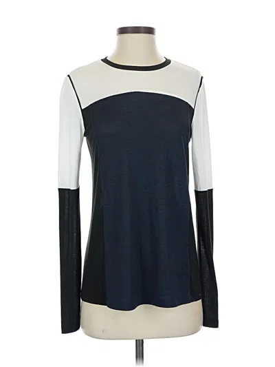 Pre-owned Vince Long Sleeve T-shirt In Blue