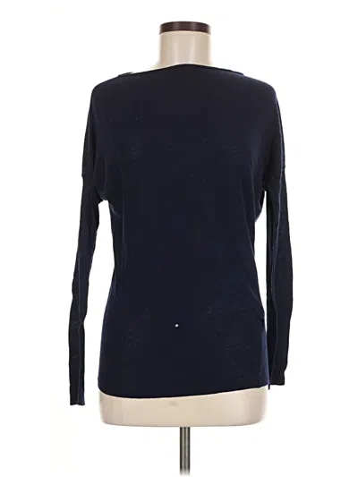 Pre-owned Vince Long Sleeve T-shirt In Blue