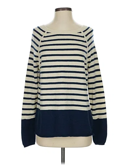 Pre-owned Vince Long Sleeve T-shirt In Blue