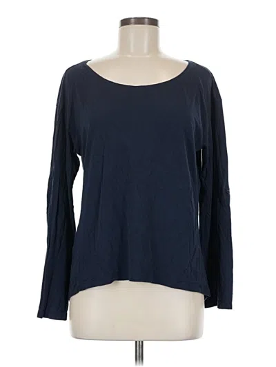 Pre-owned Vince Long Sleeve T-shirt In Blue