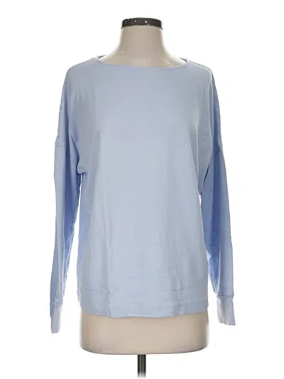 Pre-owned Vince Long Sleeve T-shirt In Blue