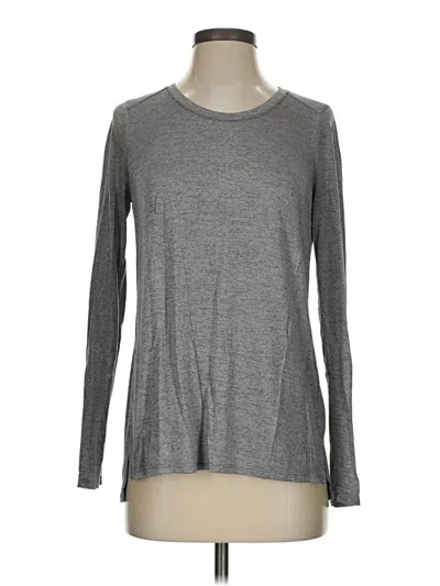 Pre-owned Vince Long Sleeve T-shirt In Gray