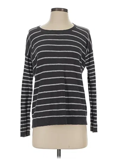 Pre-owned Vince Long Sleeve T-shirt In Gray