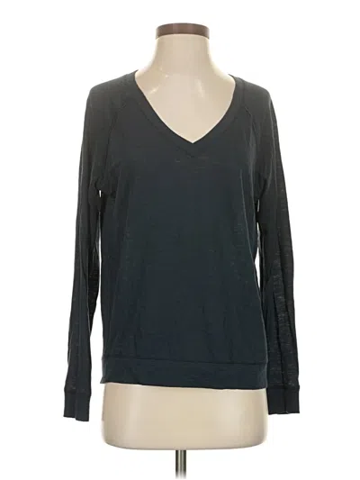 Pre-owned Vince Long Sleeve T-shirt In Gray