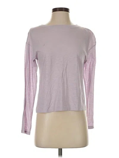 Pre-owned Vince Long Sleeve T-shirt In Pink