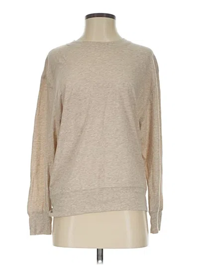 Pre-owned Vince Long Sleeve T-shirt In Tan