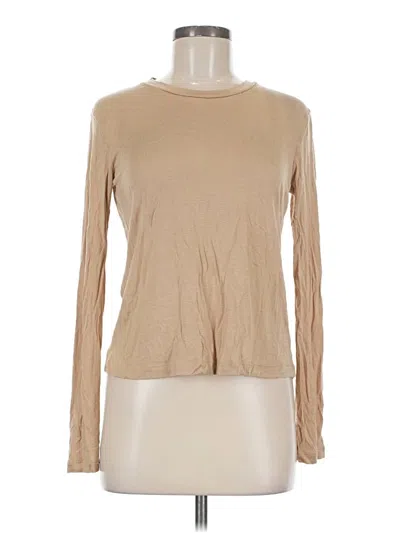 Pre-owned Vince Long Sleeve Turtleneck In Brown