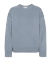 Vince Drop-shoulder Sweater In Gray
