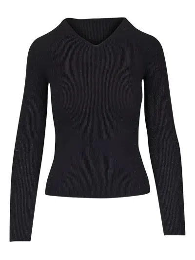Vince Long-sleeves Top In Black