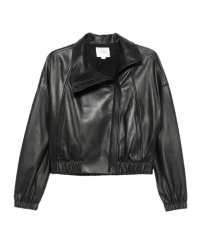 Vince Long-sleeved Casual Jacket In Black