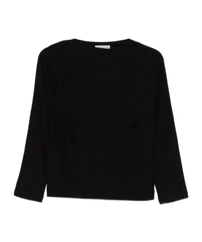 Vince Long-sleeves Pullover In Black