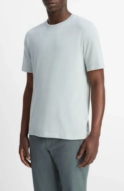 Vince Loosr Knit Cotton T-shirt In White