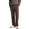 Vince Louie Garment Dye Straight Leg Utility Pants In Oxblood