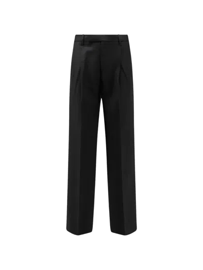 Vince Louie Straight Fit Trousers In Black