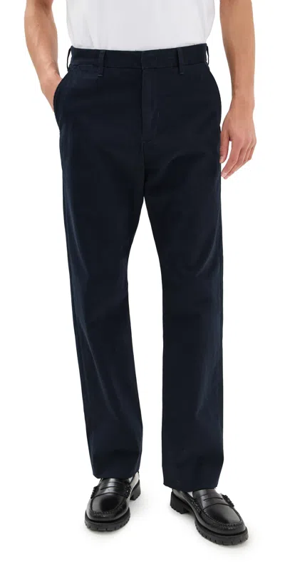 VINCE LOUIE STRAIGHT FIT PEACHED COTTON CHINOS COASTAL