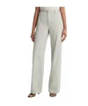Vince High Rise Wide Leg Pants In White