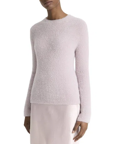 VINCE VINCE LUREX SOFT EYELASH PULLOVER