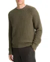 Vince Men's Macro Waffle Cashmere Sweater In Surplus