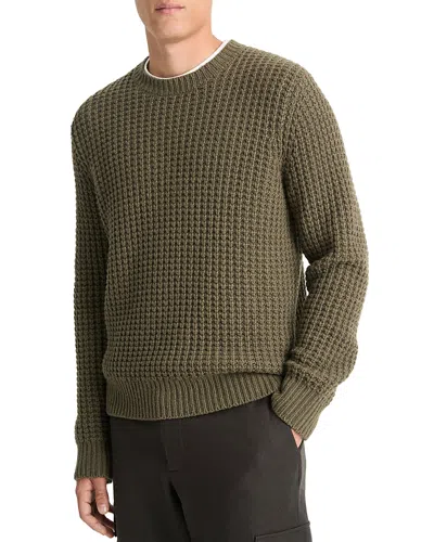 VINCE MACRO WAFFLE SWEATER