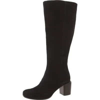 Vince Maggie Tall Wide Calf Knee High Boots In Black