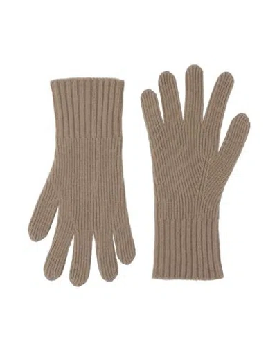 Vince . Man Gloves Camel Size Onesize Cashmere In Brown
