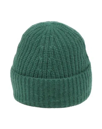 Vince . Man Hat Emerald Green Size Onesize Cashmere