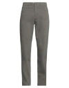 Vince . Man Pants Grey Size 33 Cotton, Elastane