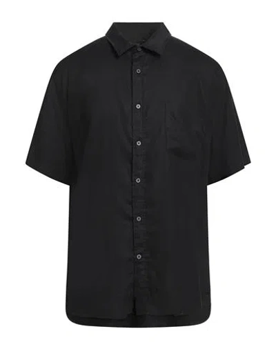Vince . Man Shirt Black Size S Linen