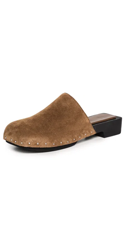 Vince Margarita Clogs Elmwood In Brown