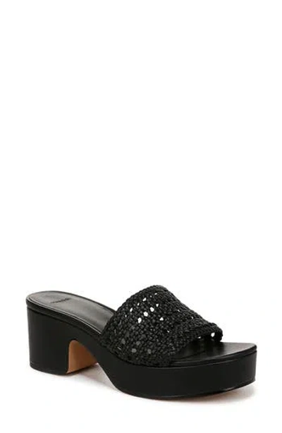 Vince Margo Platform Sandal In Black