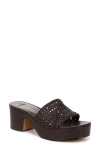 Vince Margo Woven Platform Sandal In Ganache