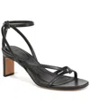Vince Marilyn Leather Strappy Sandal In Black