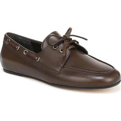 Vince Marin Boat Shoe In Brown