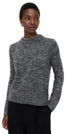 Vince Marled Crew Neck Med H Grey Combo In Gray