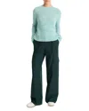 Vince Marl Alpaca Blend Crewneck Sweater In Wave Gem