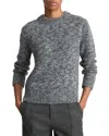 Vince Marled Sweater In Gray