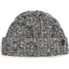 Vince Marled Wool & Cashmere Beanie In Black/cream