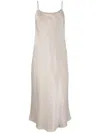Vince Maxi Slip Dress With Adjustable Straps In Multi