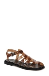 VINCE VINCE MELINA JELLY ANKLE STRAP FISHERMAN SANDAL